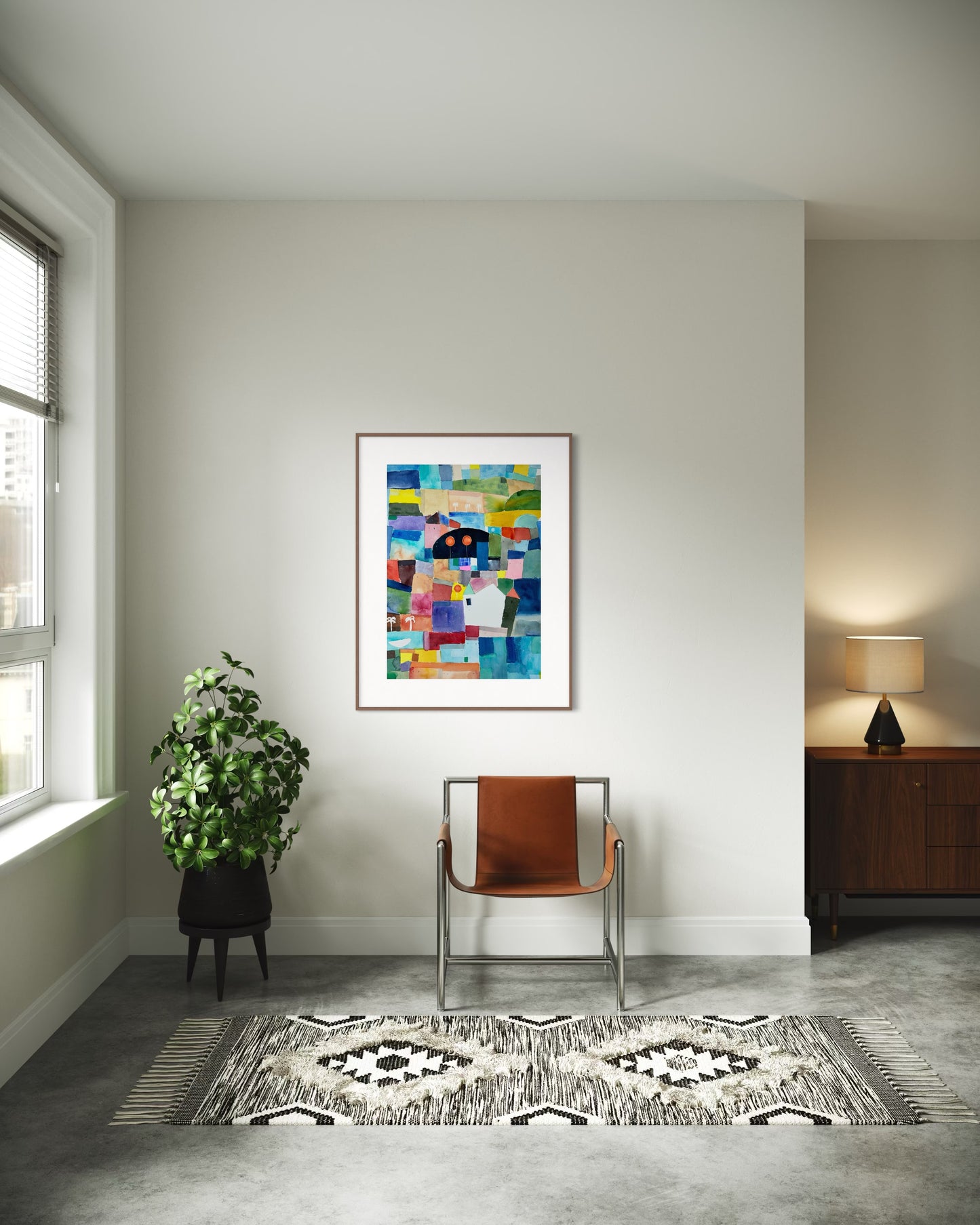 An Away Feel (Original, Signed and Framed)