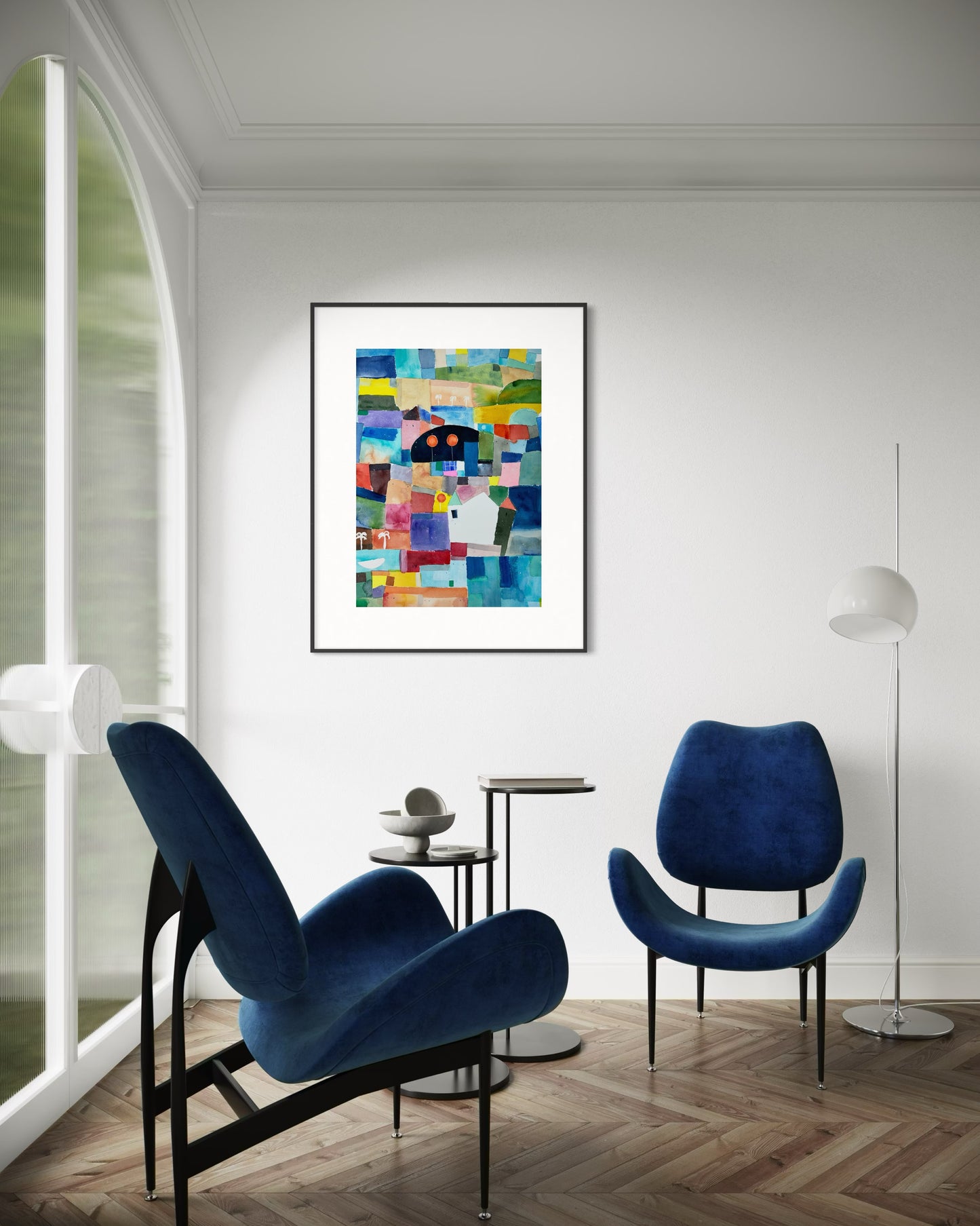 An Away Feel (Original, Signed and Framed)