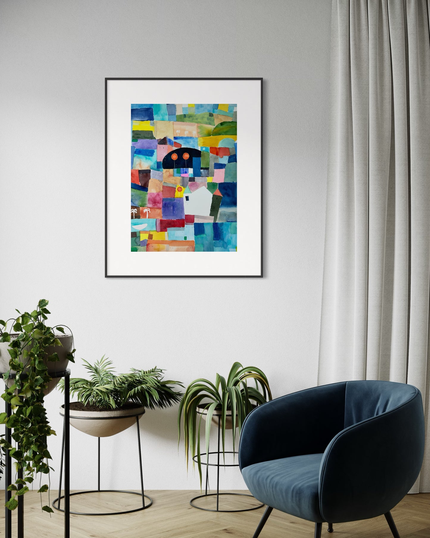 An Away Feel (Original, Signed and Framed)