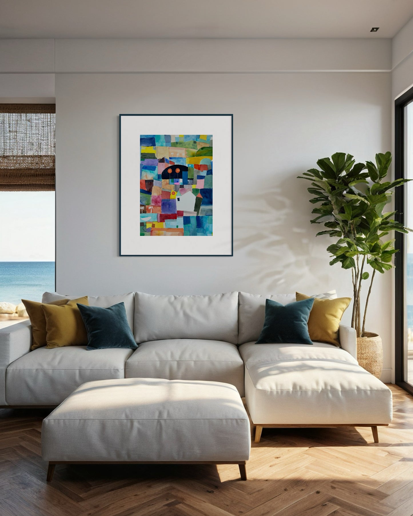 An Away Feel (Original, Signed and Framed)