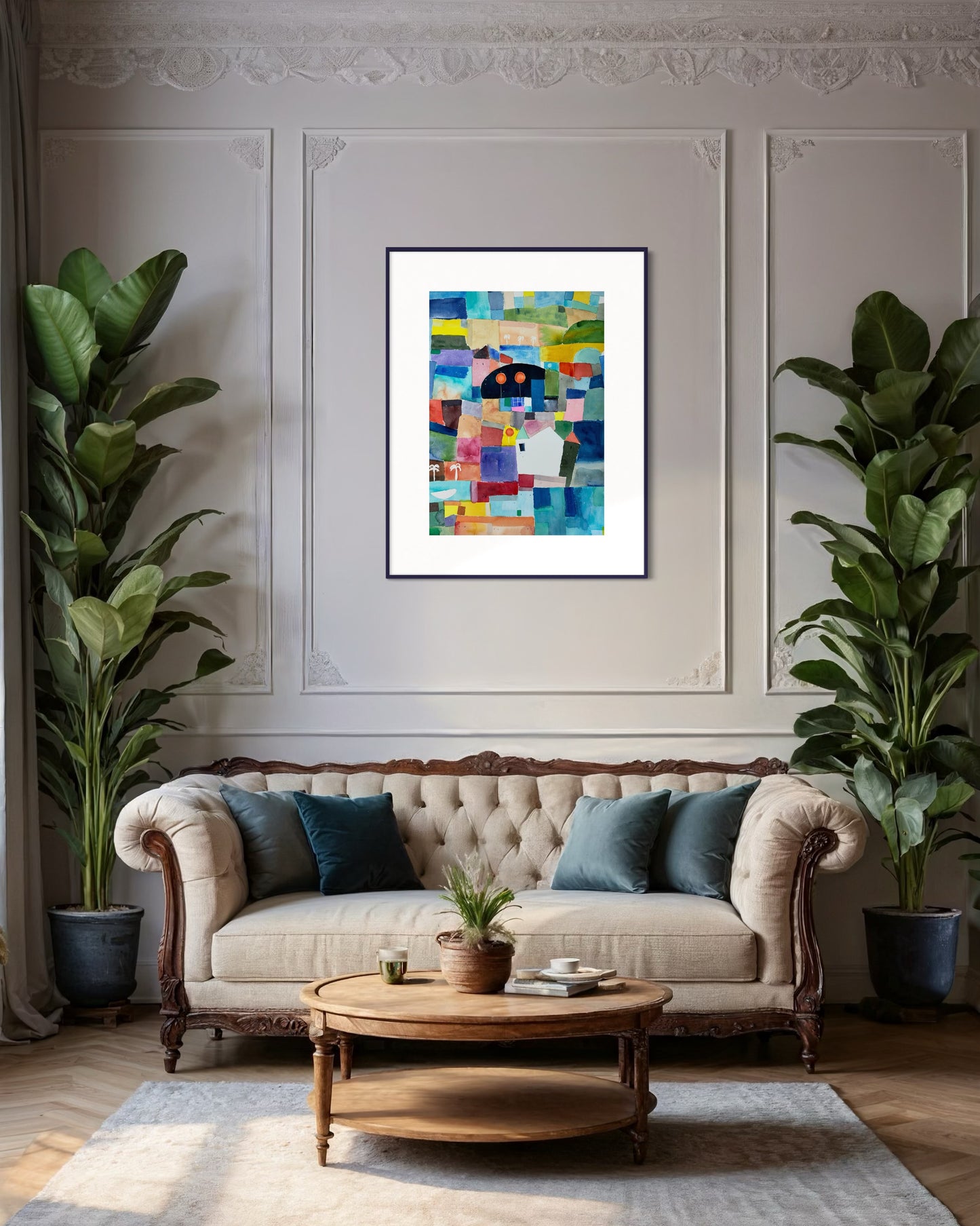 An Away Feel (Original, Signed and Framed)