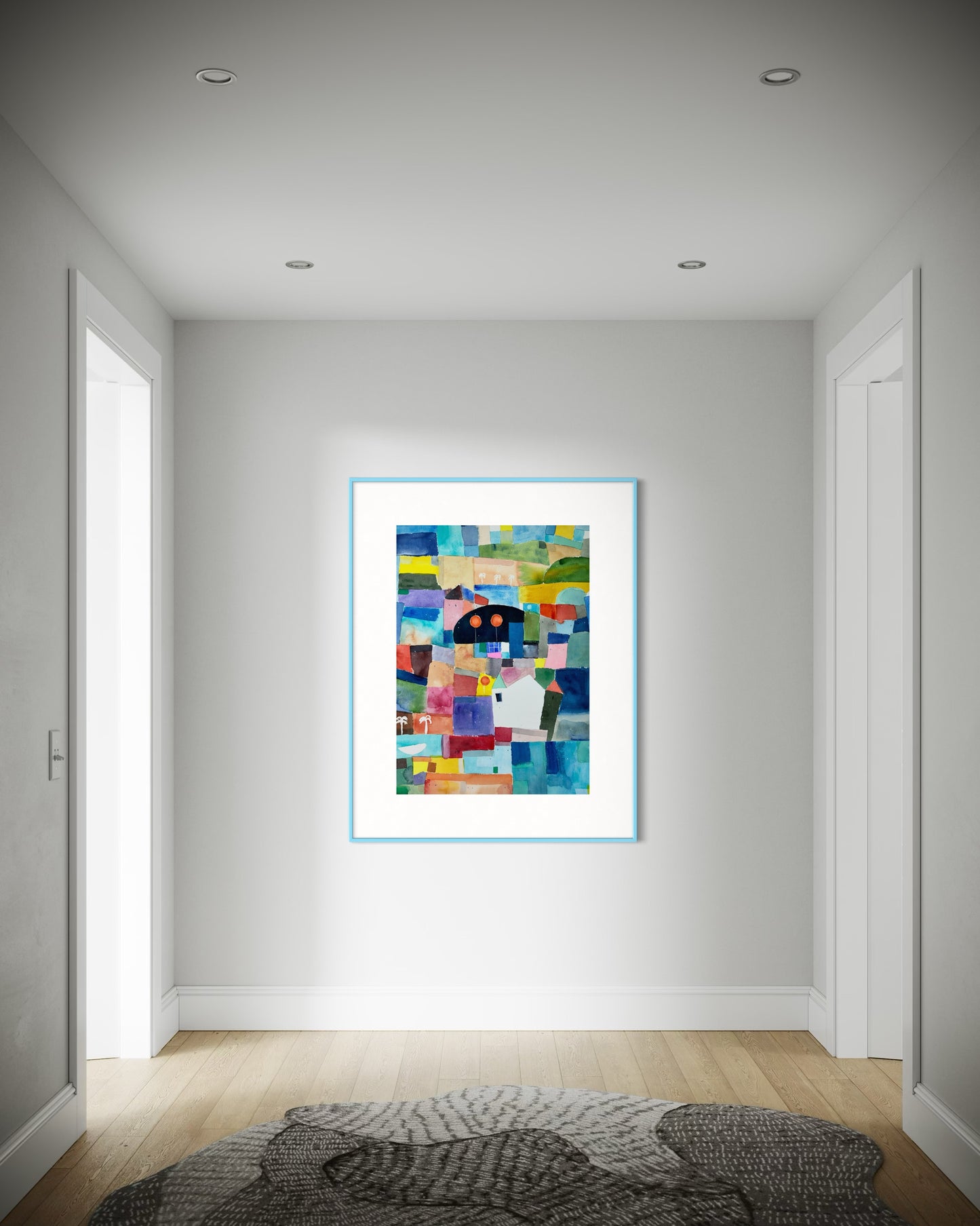 An Away Feel (Original, Signed and Framed)