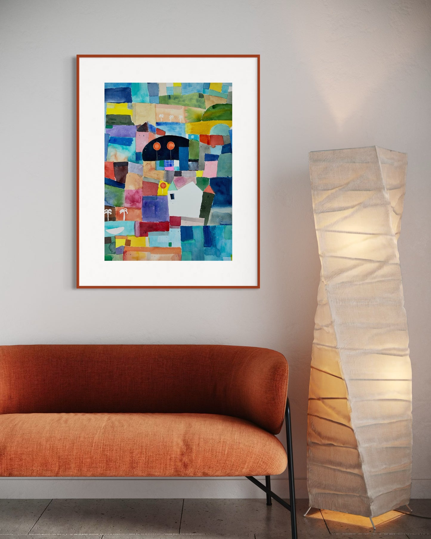 An Away Feel (Original, Signed and Framed)