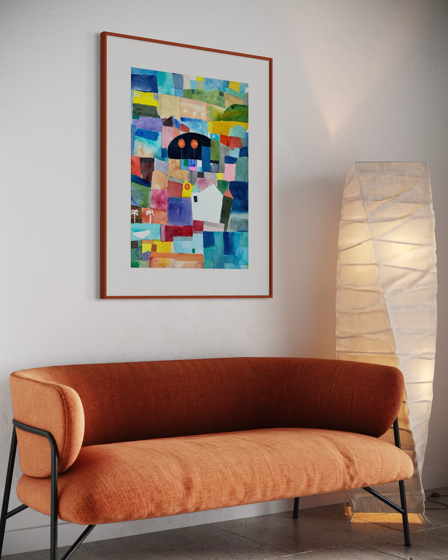 An Away Feel (Original, Signed and Framed)