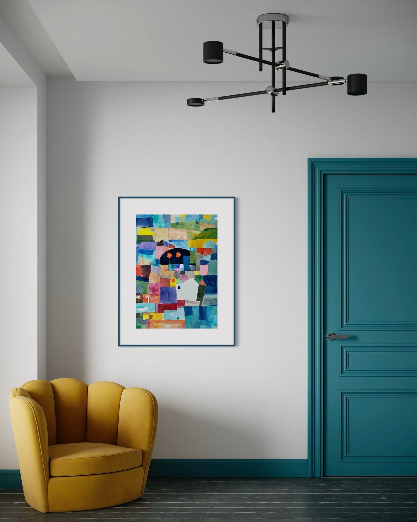 An Away Feel (Original, Signed and Framed)