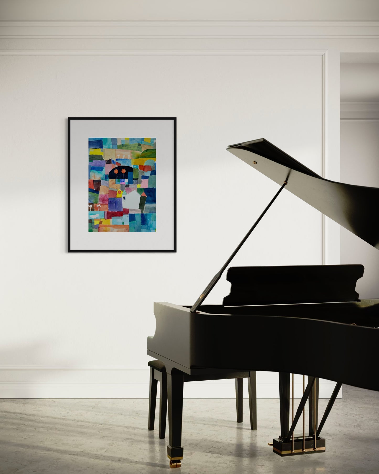 An Away Feel (Original, Signed and Framed)