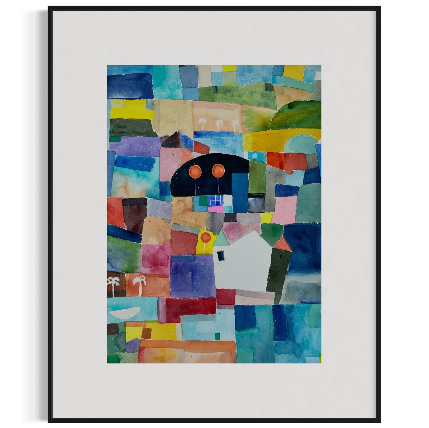 An Away Feel (Original, Signed and Framed)