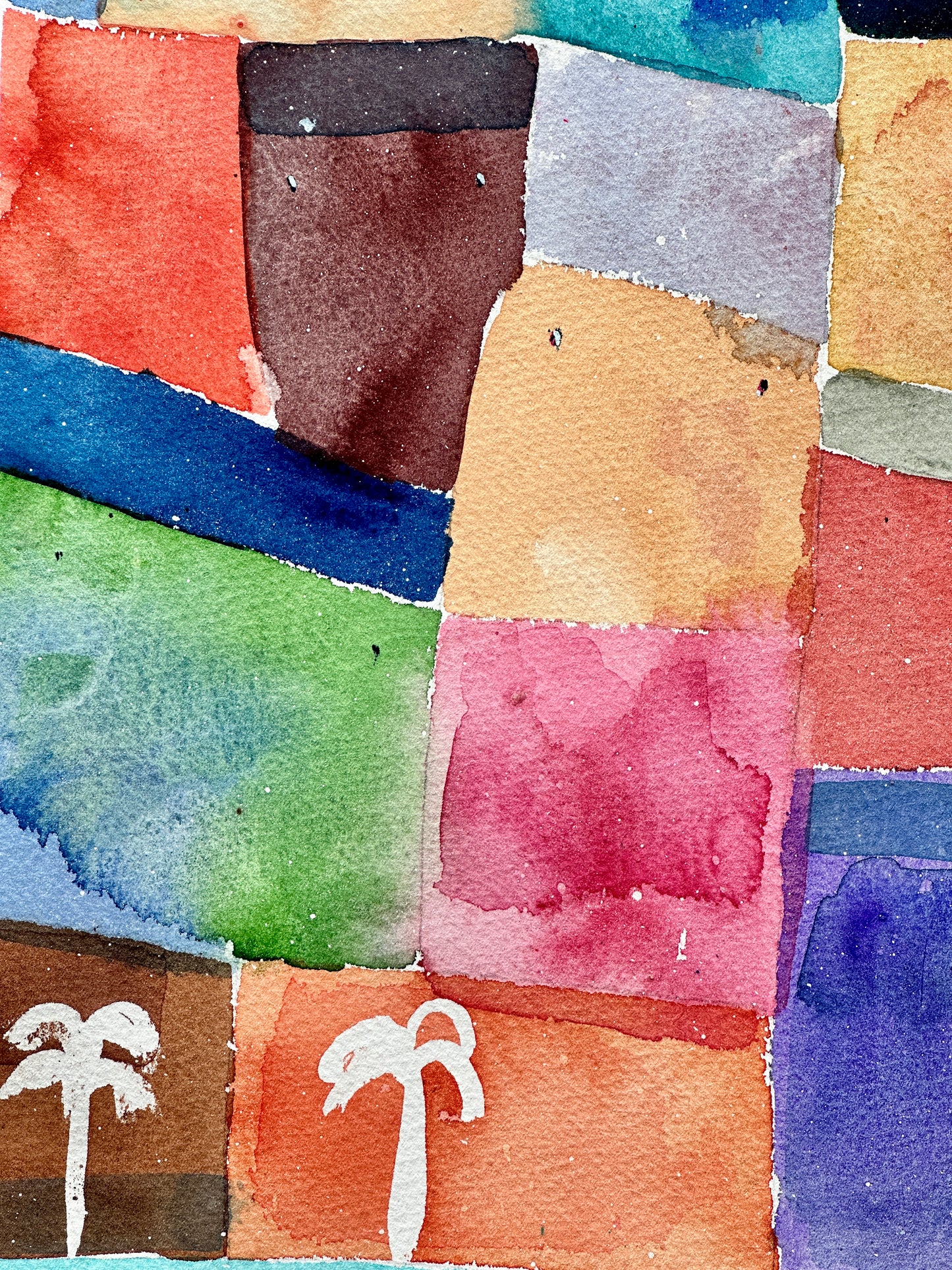 An Away Feel (Original, Signed and Framed)