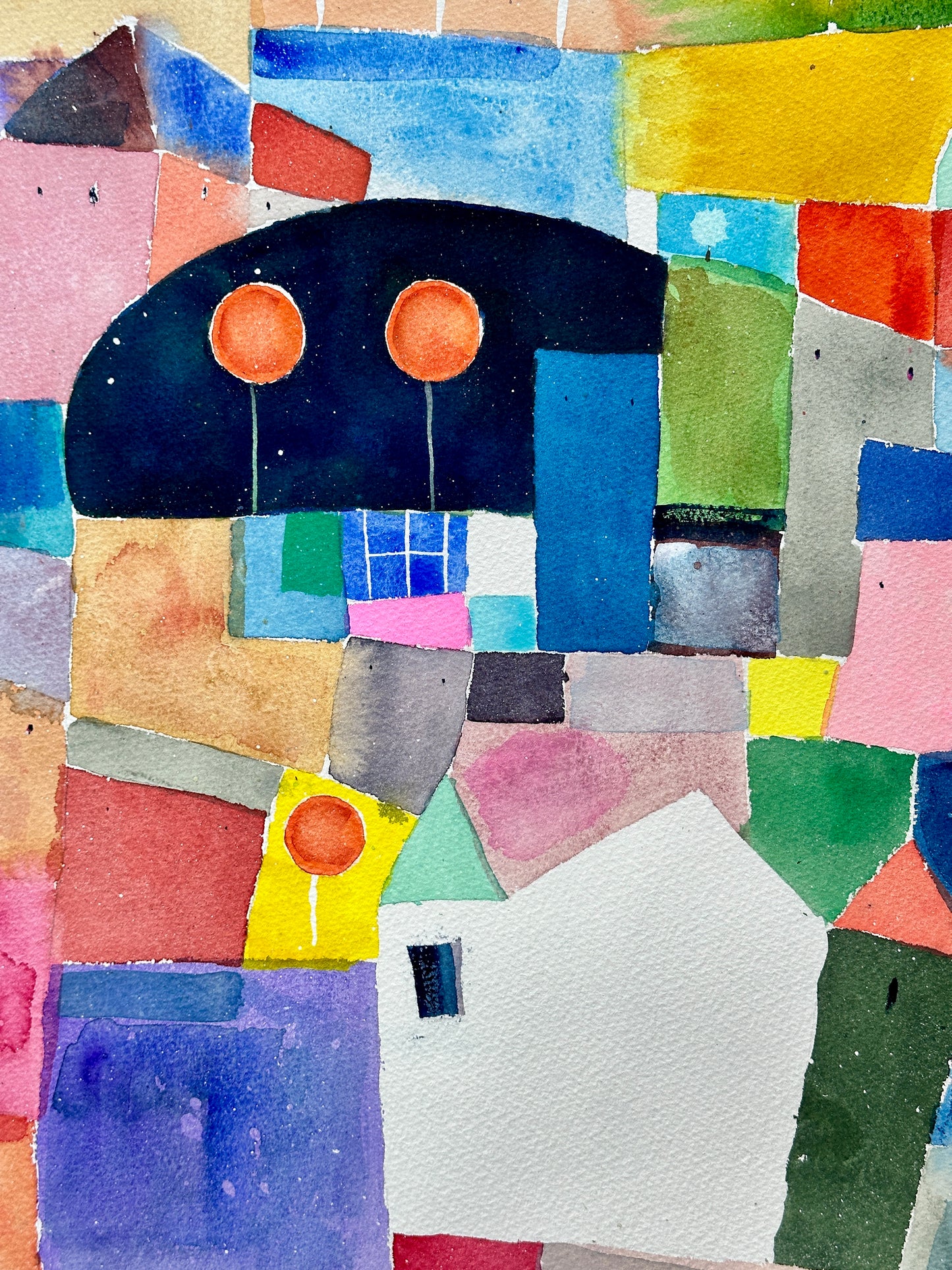 An Away Feel (Original, Signed and Framed)