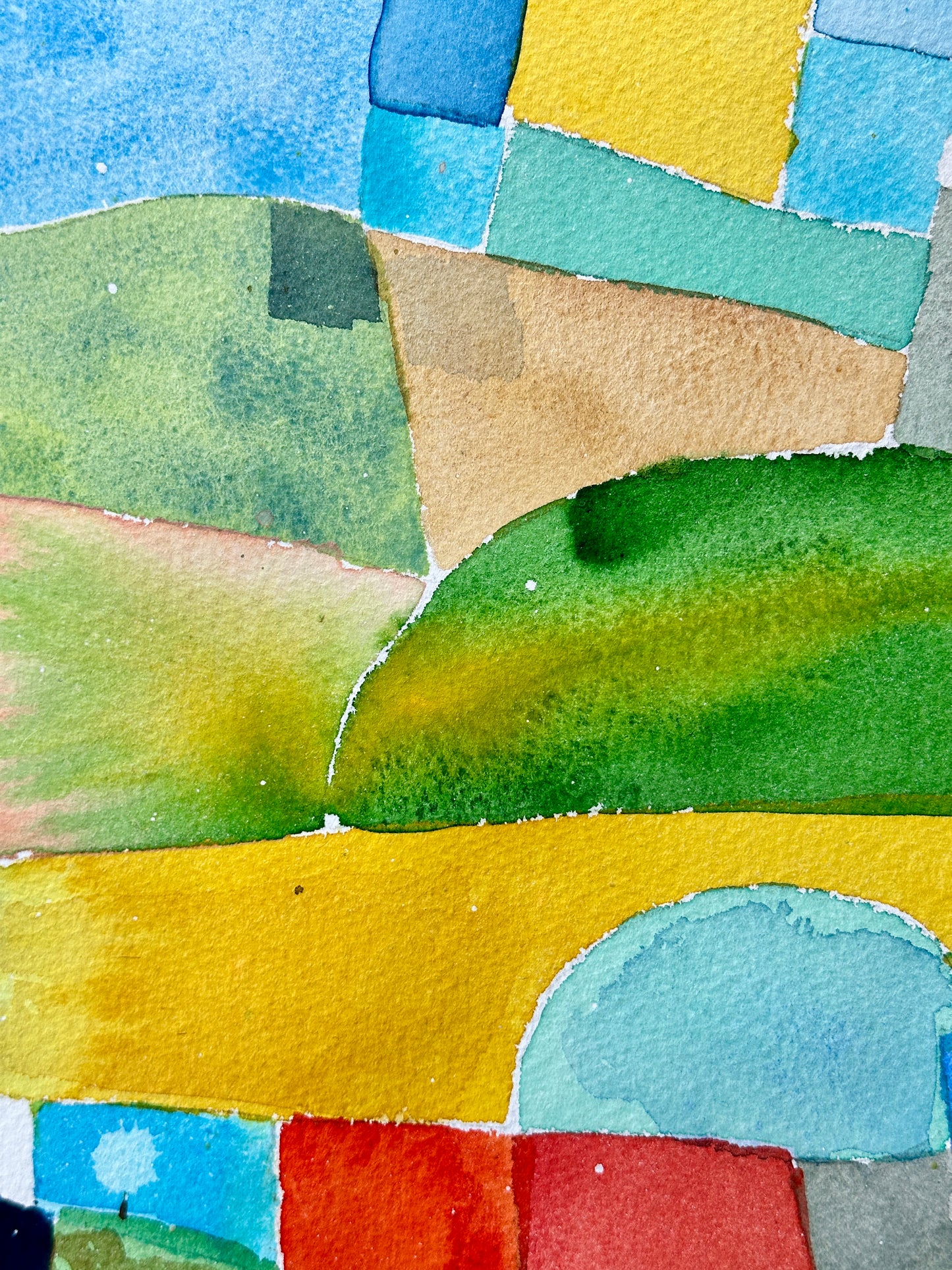 An Away Feel (Original, Signed and Framed)