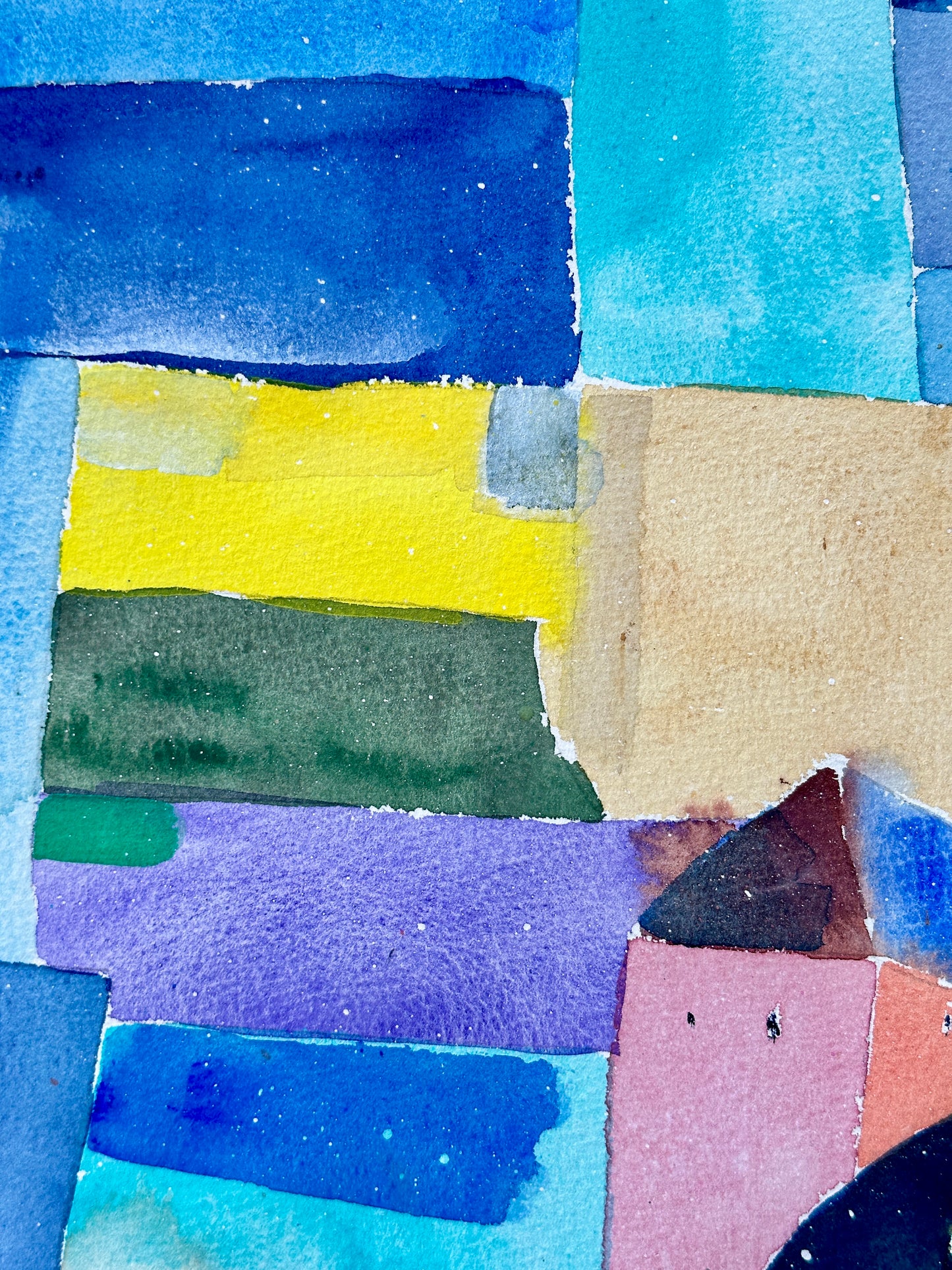 An Away Feel (Original, Signed and Framed)