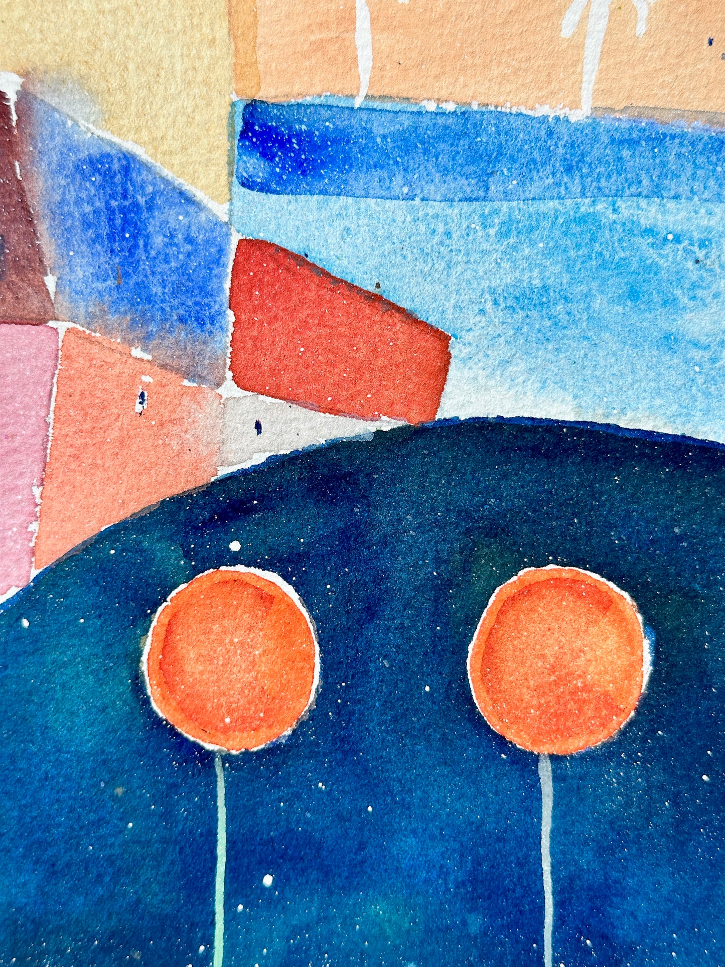 An Away Feel (Original, Signed and Framed)