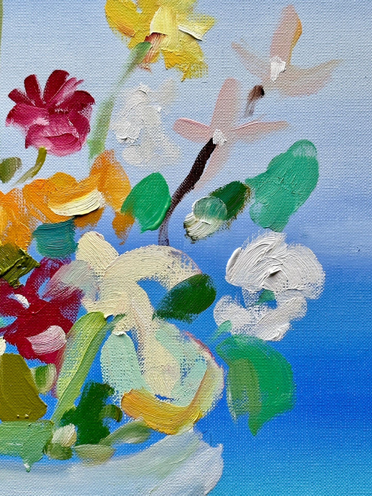 Flowers for you (Original, Signed and Framed)