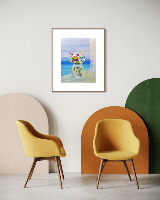 Flowers for you (Original, Signed and Framed)