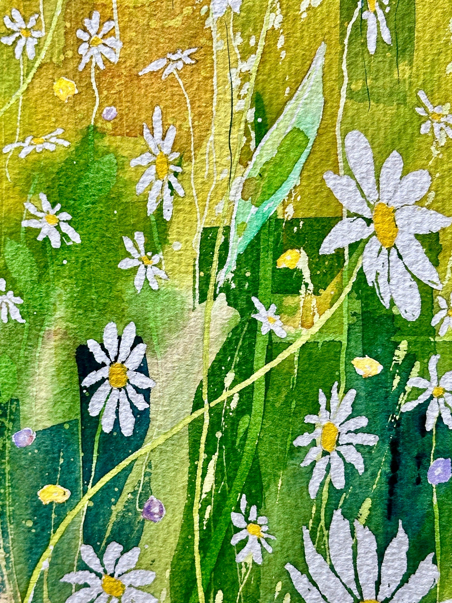 When we walked the things we saw (Original, Signed and Framed)