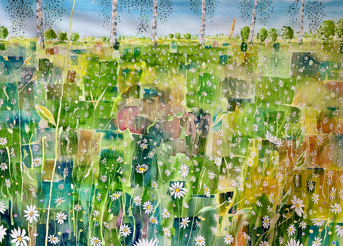 When we walked the things we saw (Original, Signed and Framed)