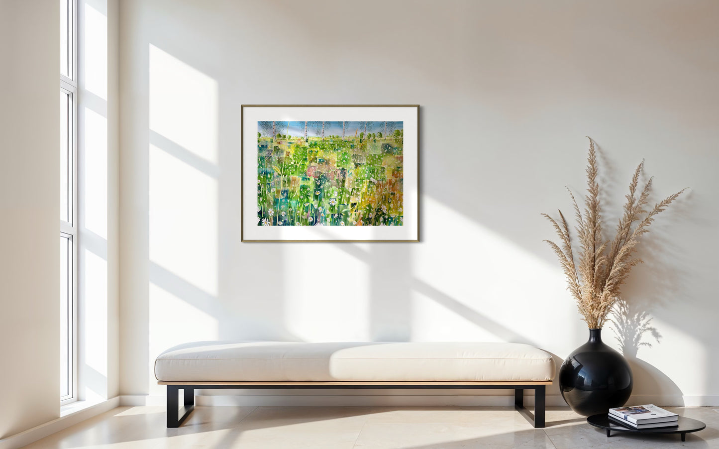 When we walked the things we saw (Original, Signed and Framed)