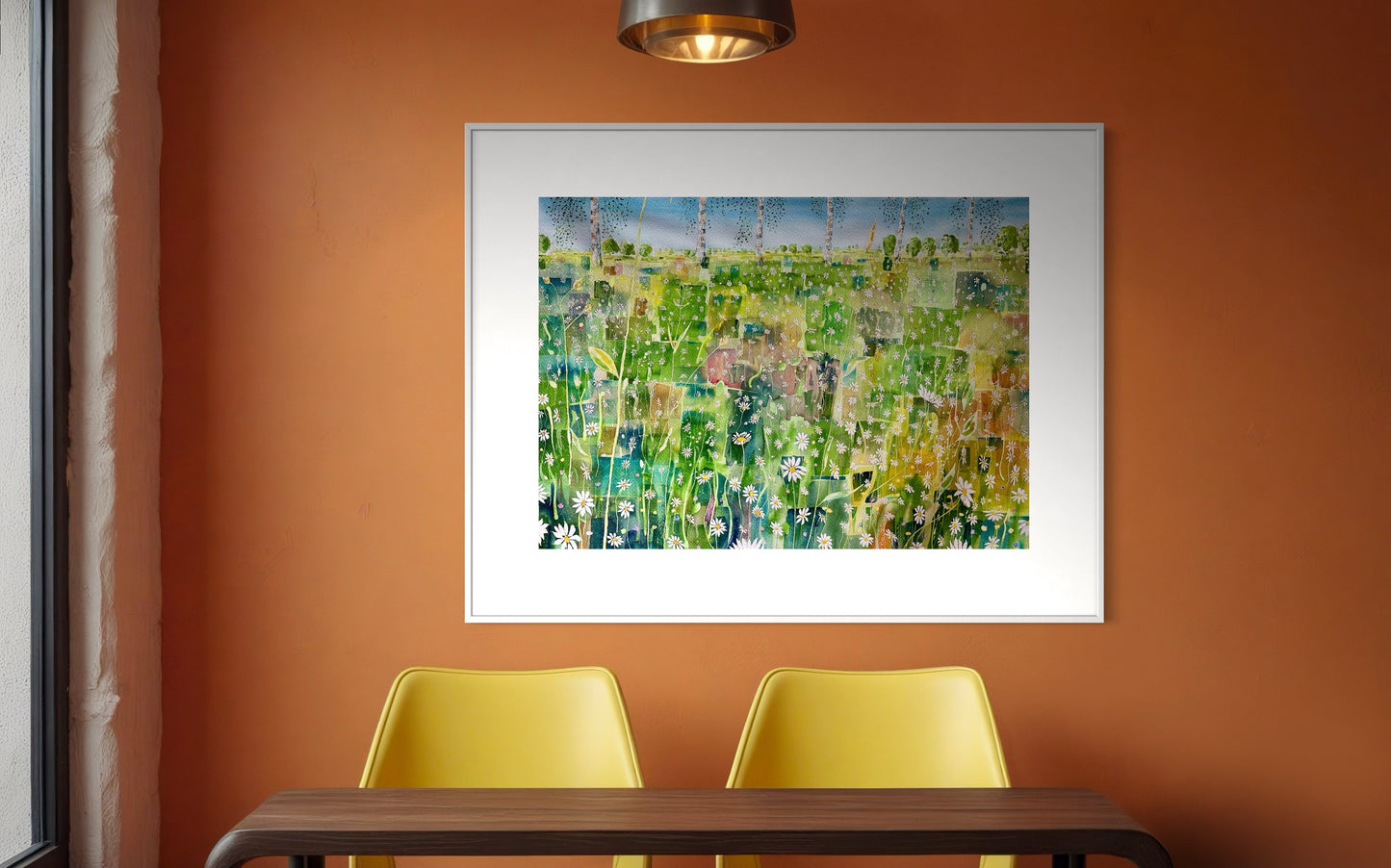 When we walked the things we saw (Original, Signed and Framed)