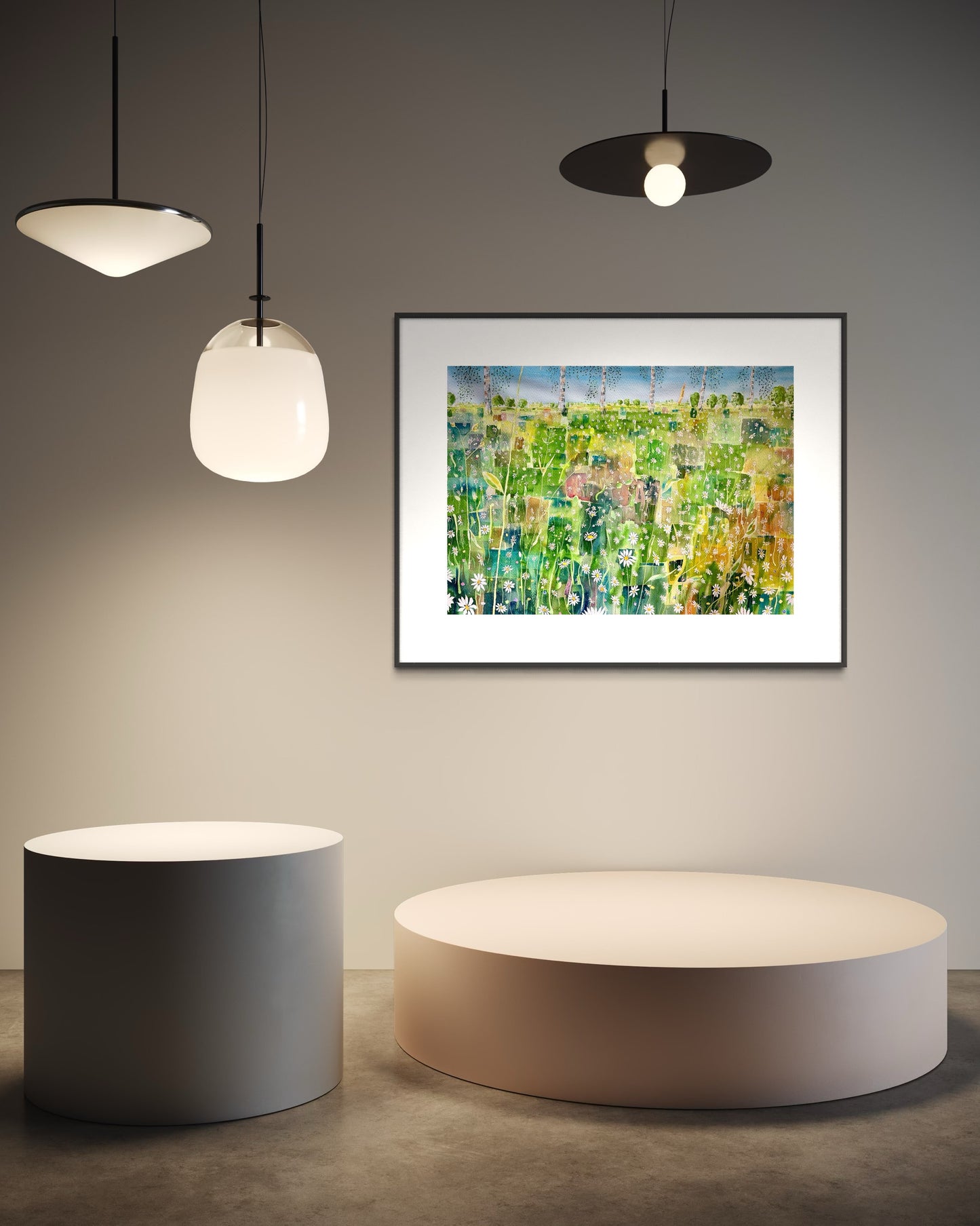 When we walked the things we saw (Original, Signed and Framed)