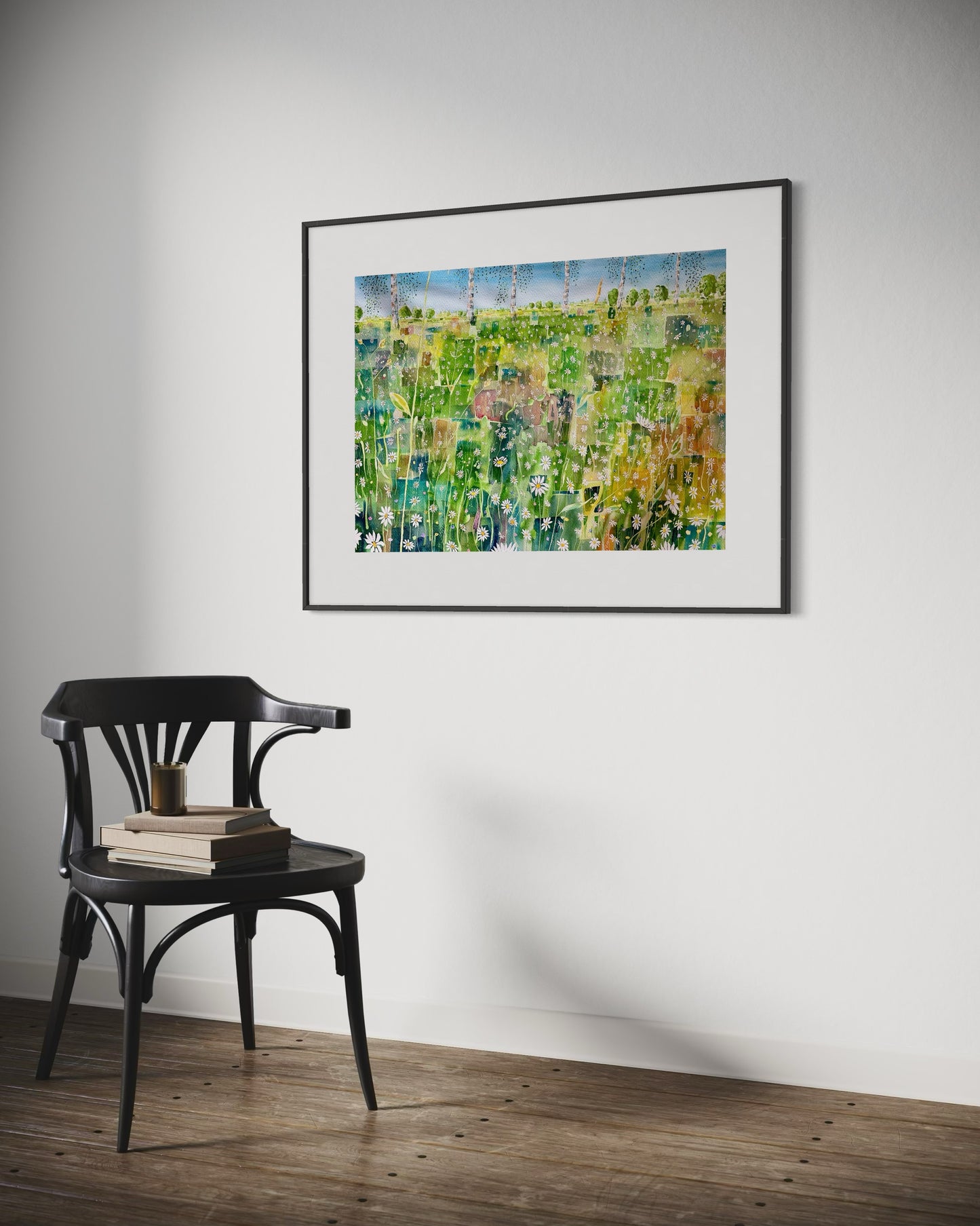 When we walked the things we saw (Original, Signed and Framed)