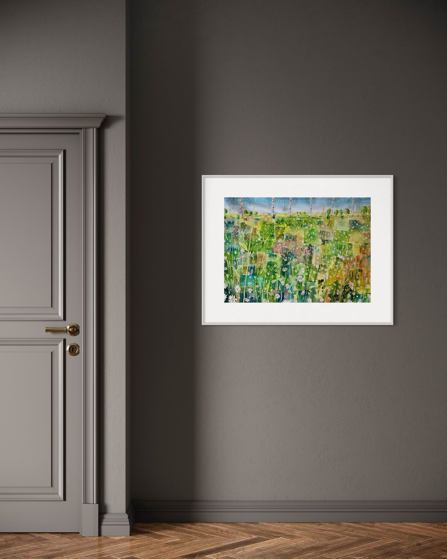 When we walked the things we saw (Original, Signed and Framed)