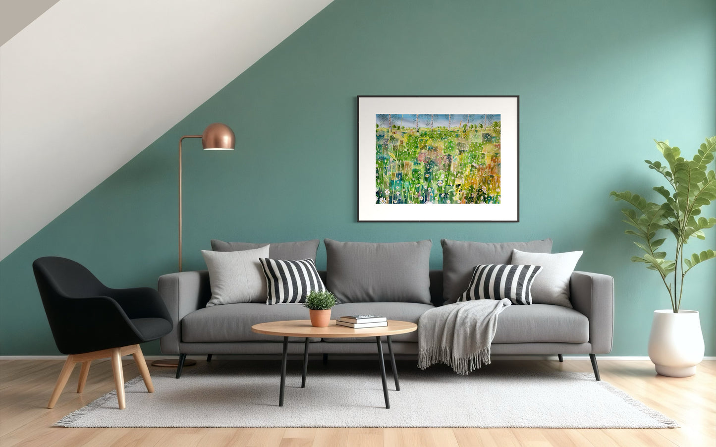 When we walked the things we saw (Original, Signed and Framed)