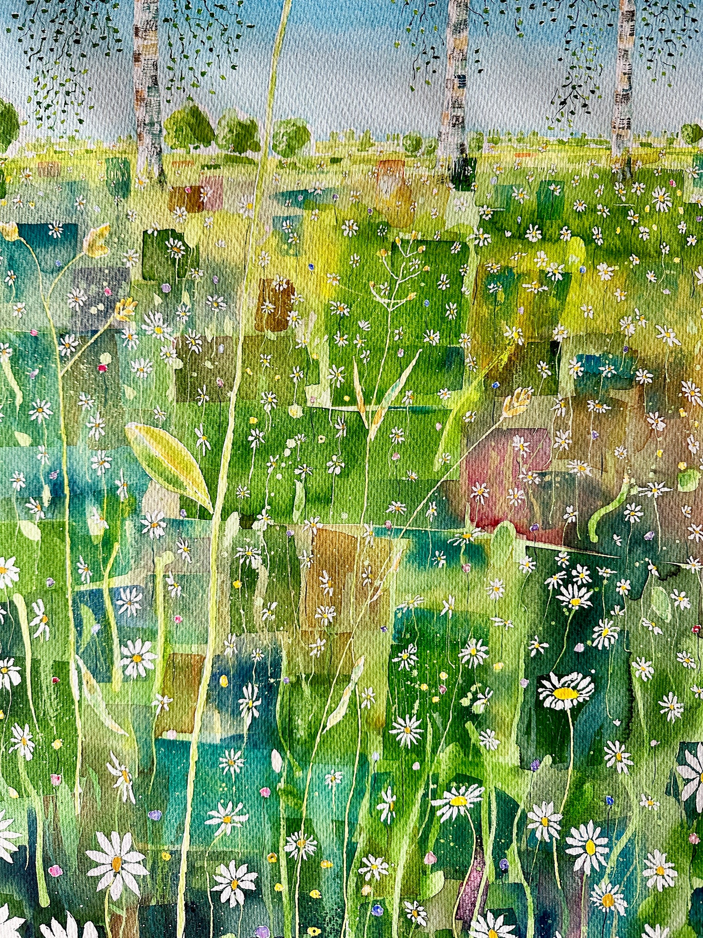 When we walked the things we saw (Original, Signed and Framed)