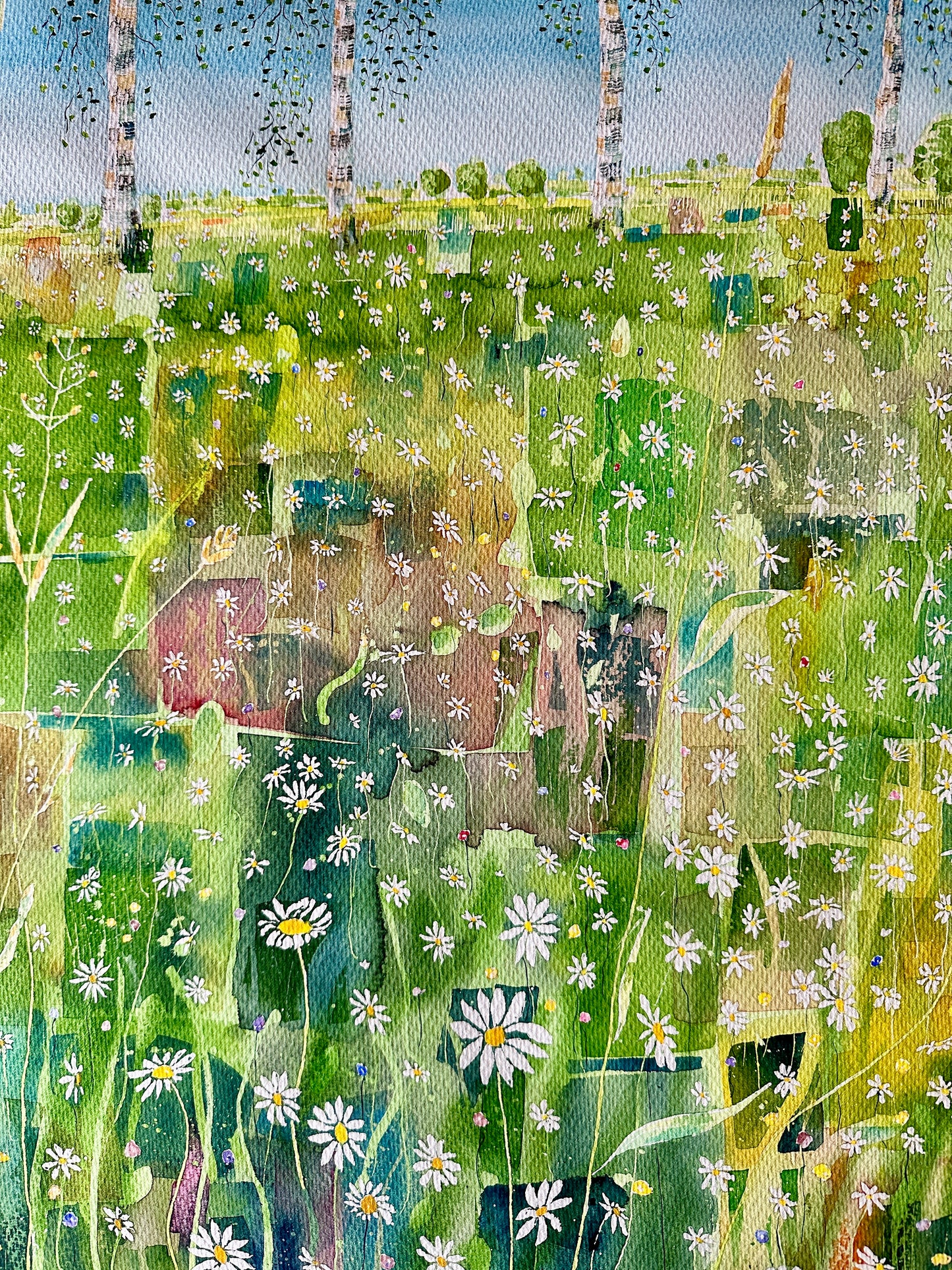 When we walked the things we saw (Original, Signed and Framed)