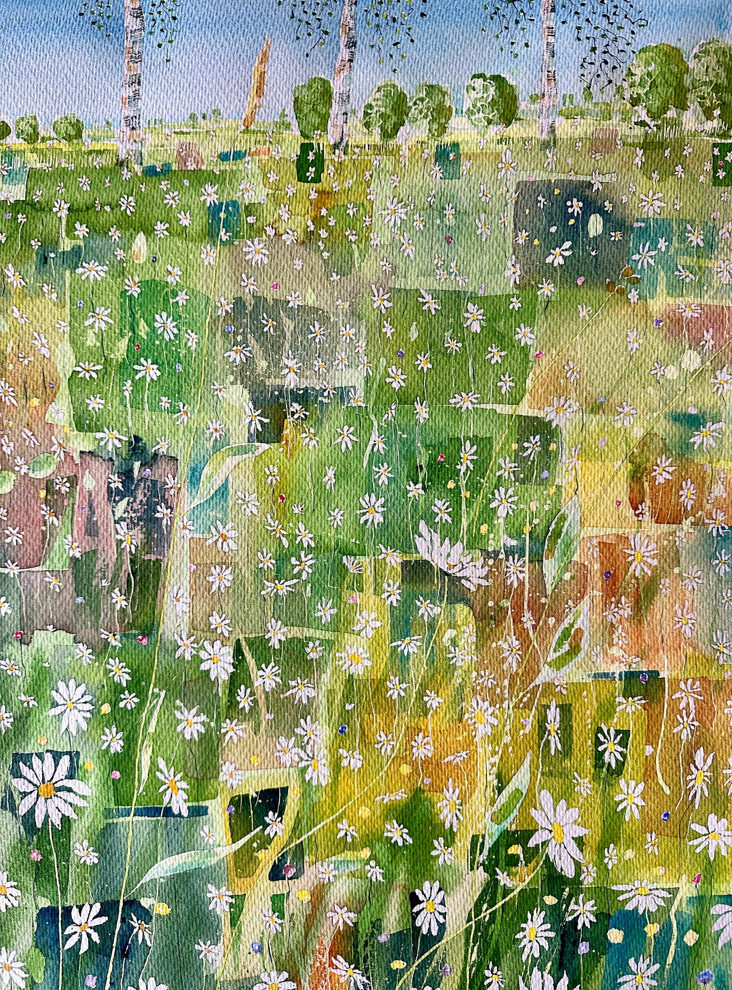 When we walked the things we saw (Original, Signed and Framed)