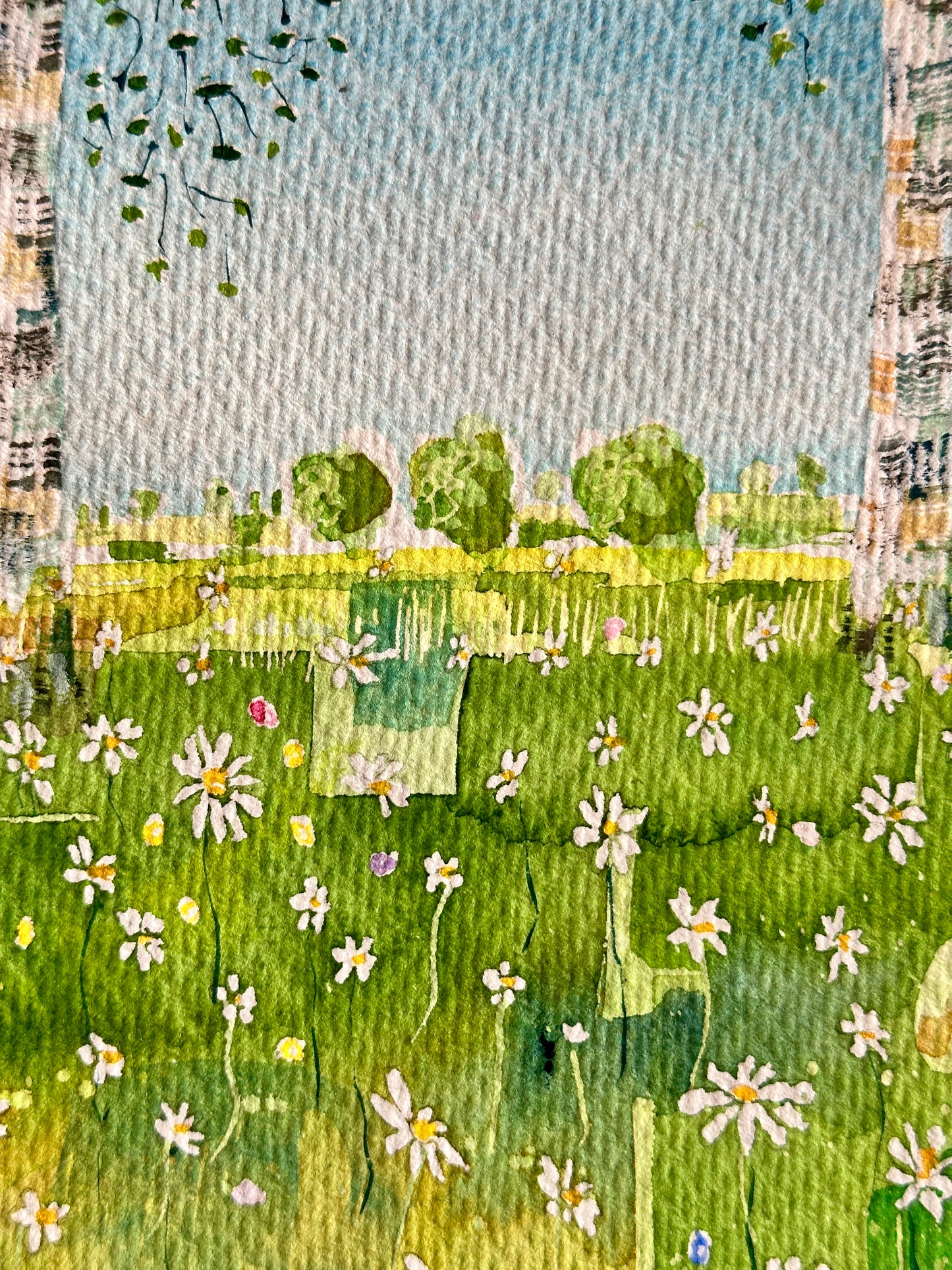 When we walked the things we saw (Original, Signed and Framed)