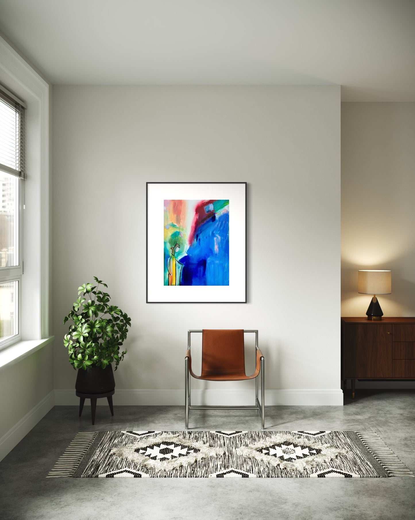 Hold on to you (Original, Signed and Framed)