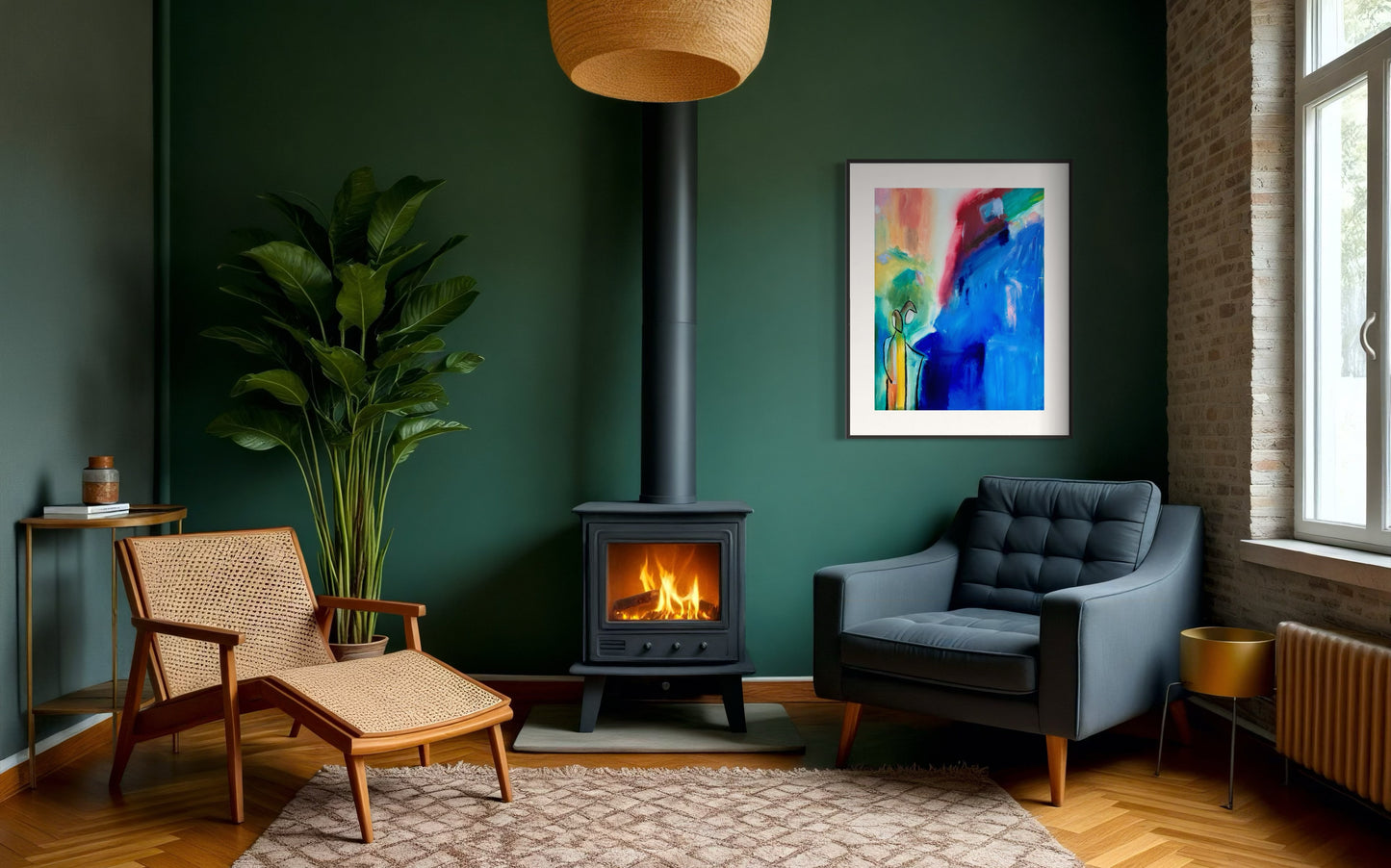 Hold on to you (Original, Signed and Framed)