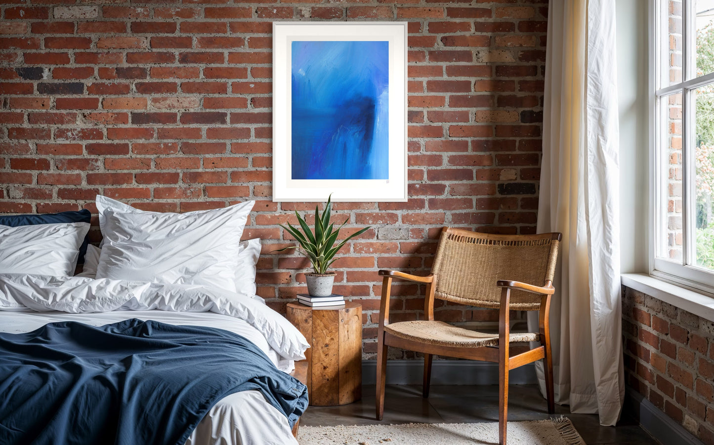 Limited Edition Print - Peace in Blue