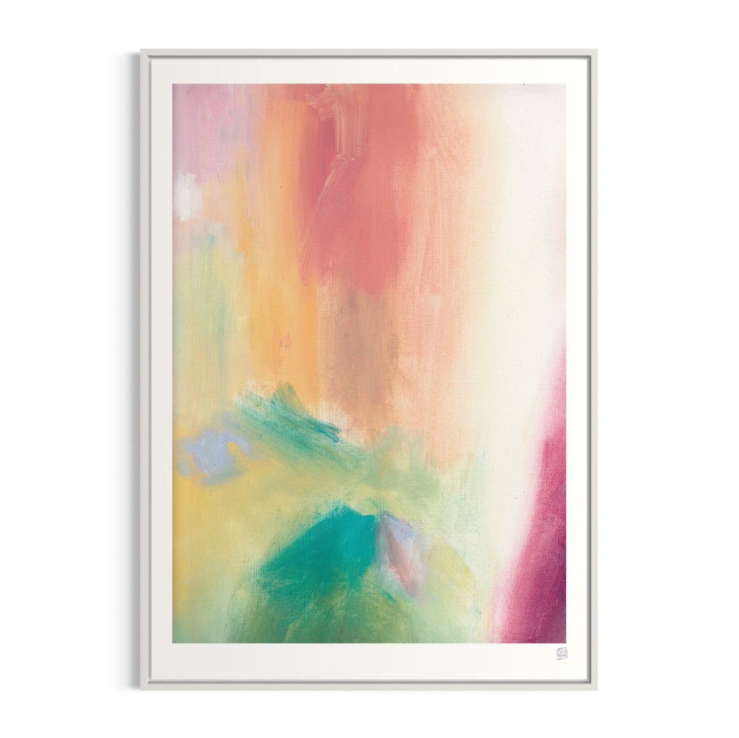 Limited Edition Print - On the hills a beautiful sunset