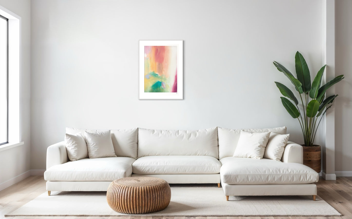 Limited Edition Print - On the hills a beautiful sunset