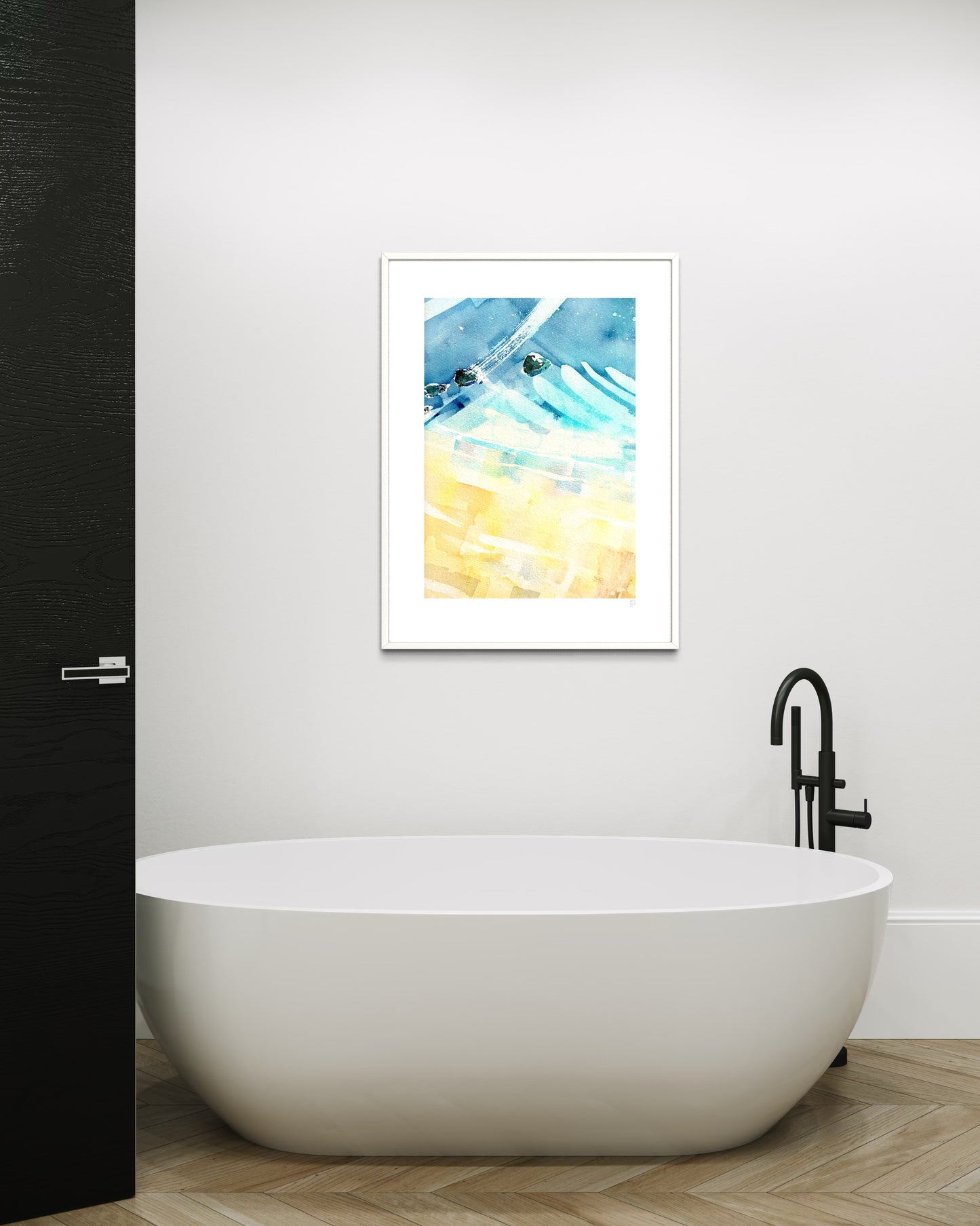 Limited Edition Print - Lets go swimming