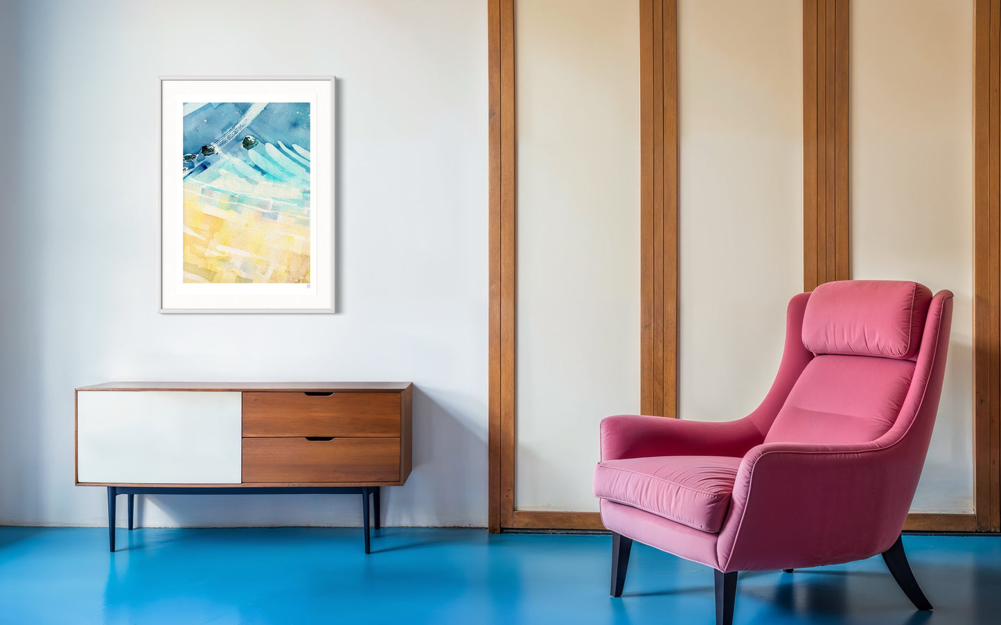 Limited Edition Print - Lets go swimming