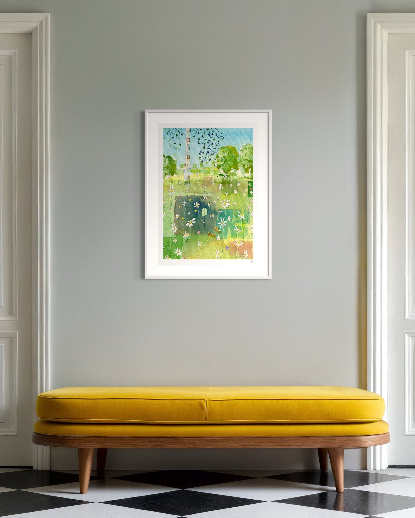 Limited Edition Print - Sunny day birch tree