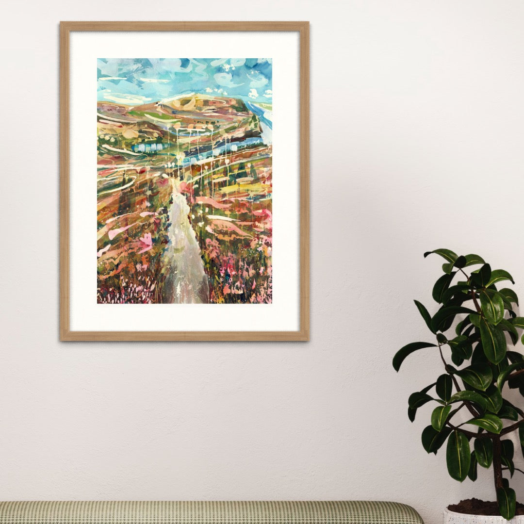 The Way is Grateful (Original, Signed and Framed)