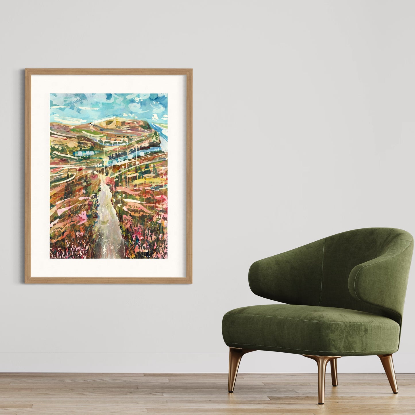 The Way is Grateful (Original, Signed and Framed)