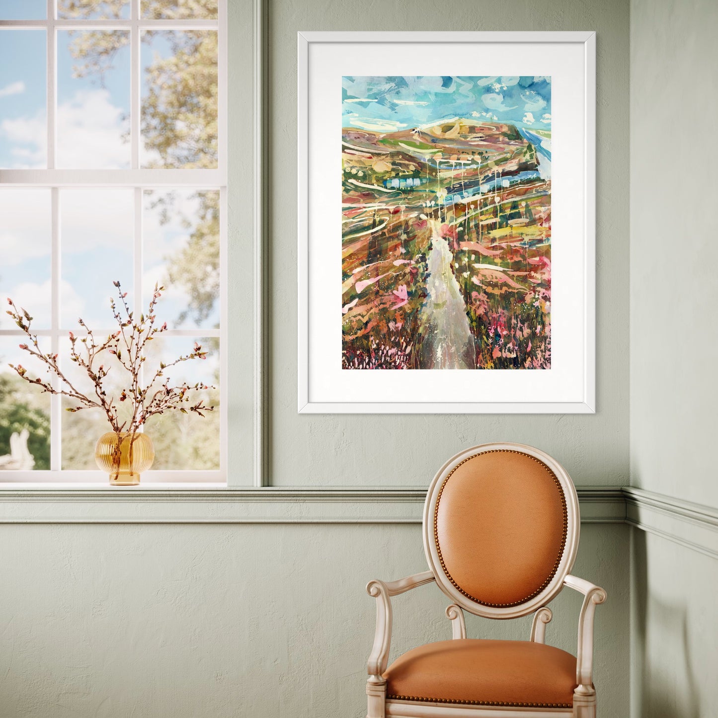 The Way is Grateful (Original, Signed and Framed)
