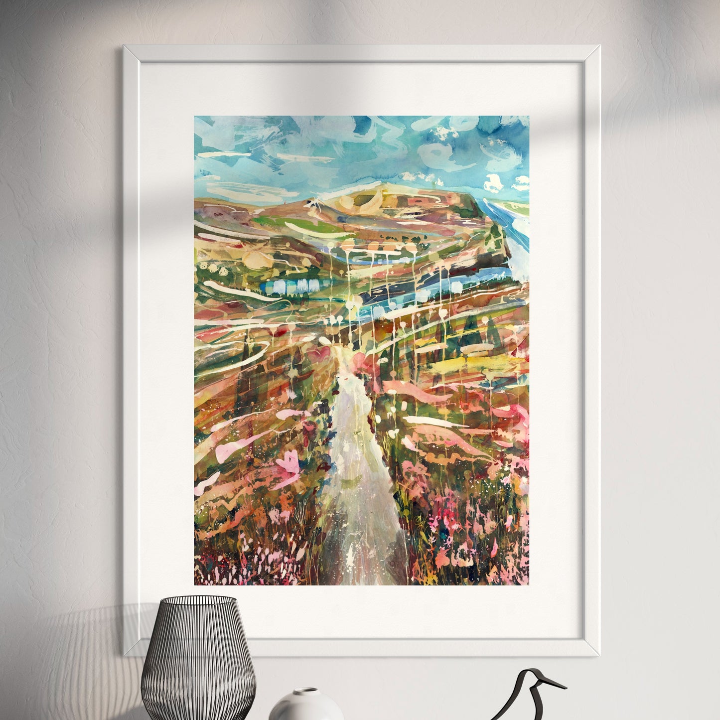 The Way is Grateful (Original, Signed and Framed)