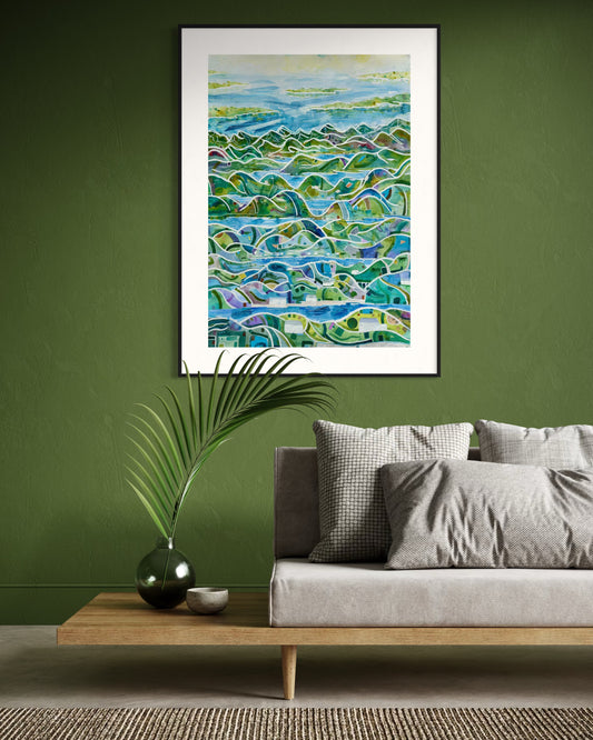 Highlands and islands (Original, Signed and Framed)