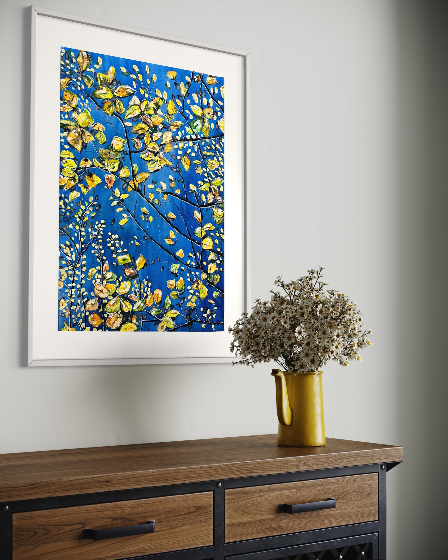 Some Space Above Us (Original, Signed and Framed)