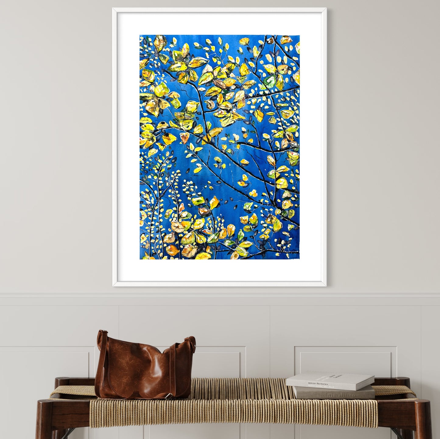 Some Space Above Us (Original, Signed and Framed)