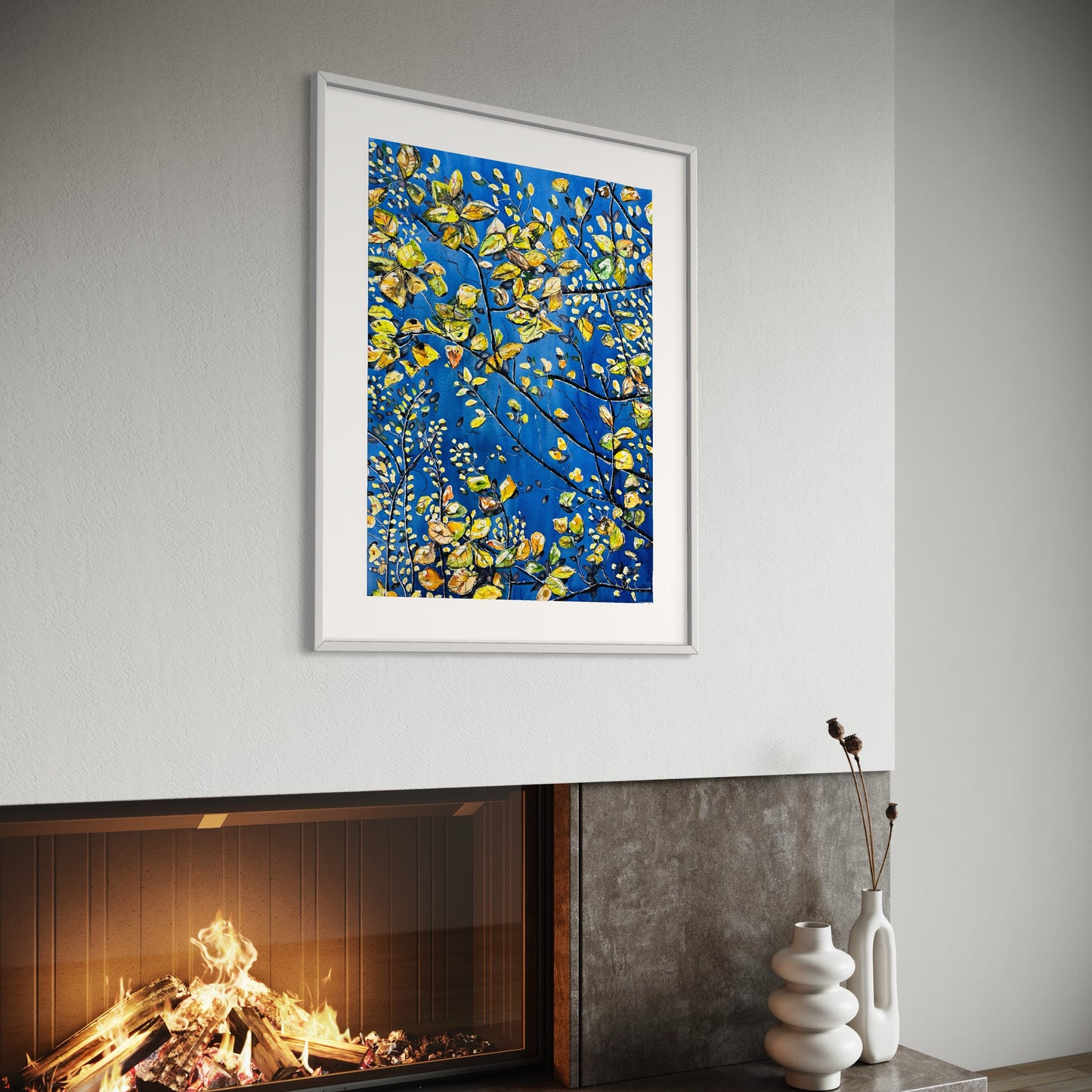 Some Space Above Us (Original, Signed and Framed)