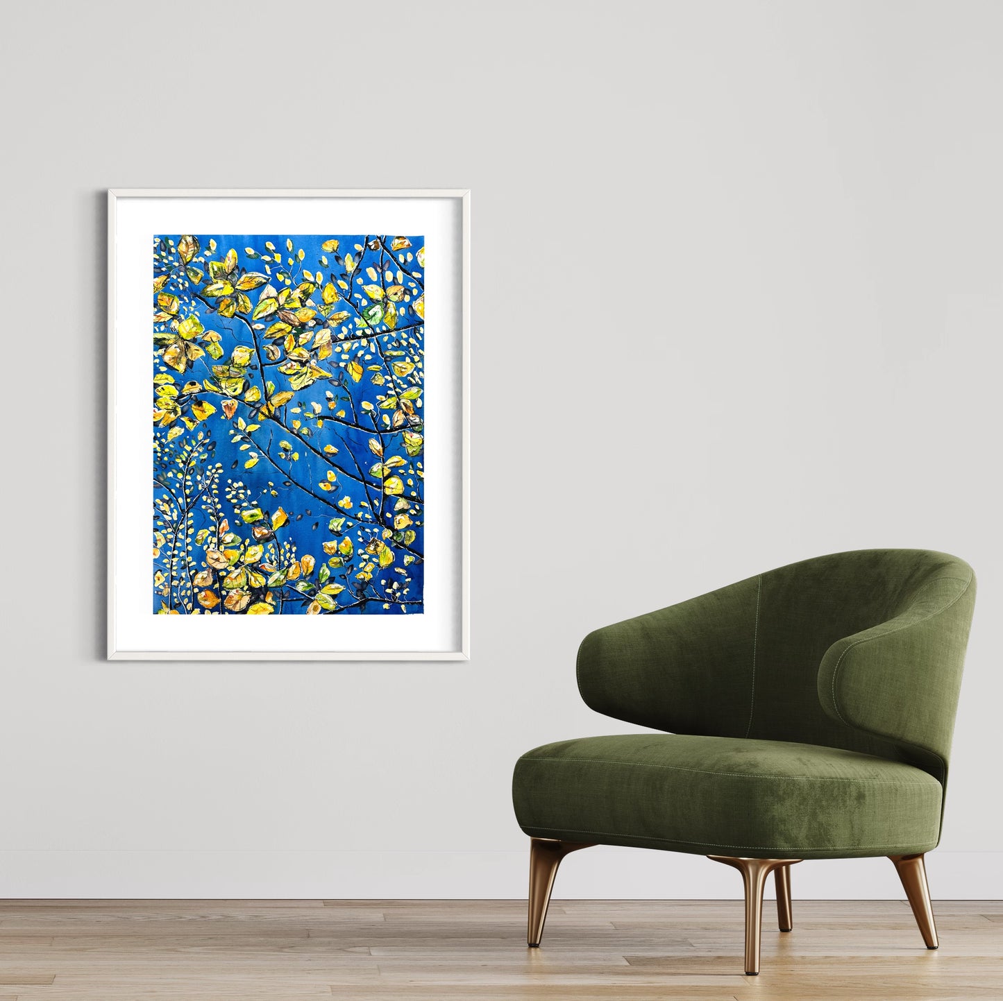 Some Space Above Us (Original, Signed and Framed)