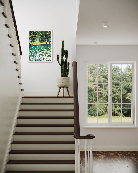 The Laughing Heart (Original, Signed and Framed)