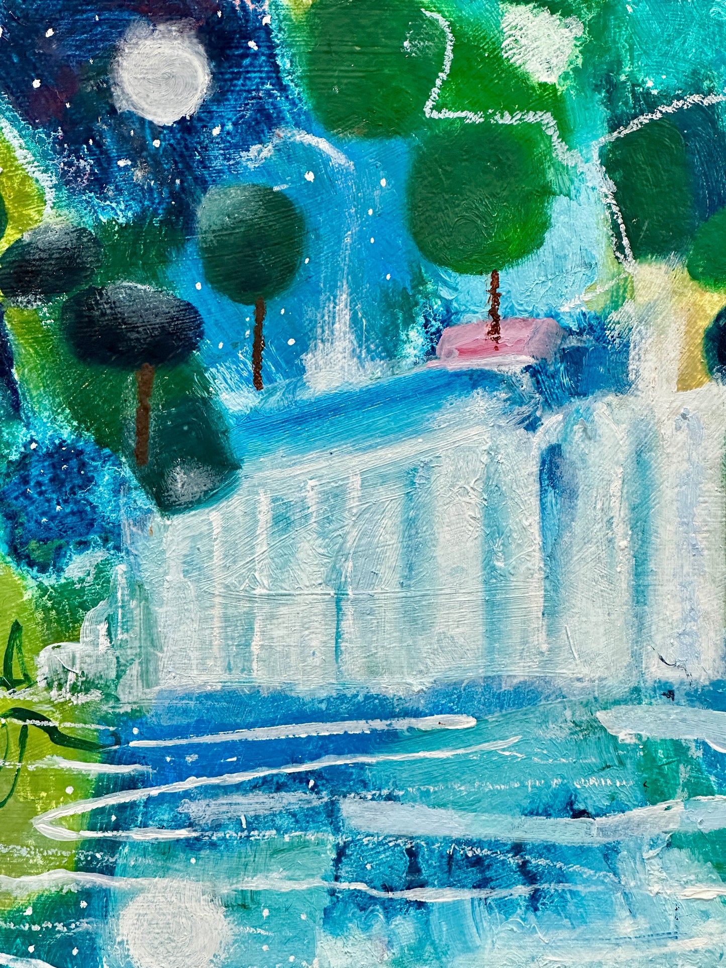 This is the day No.4 - Original Oil Painting