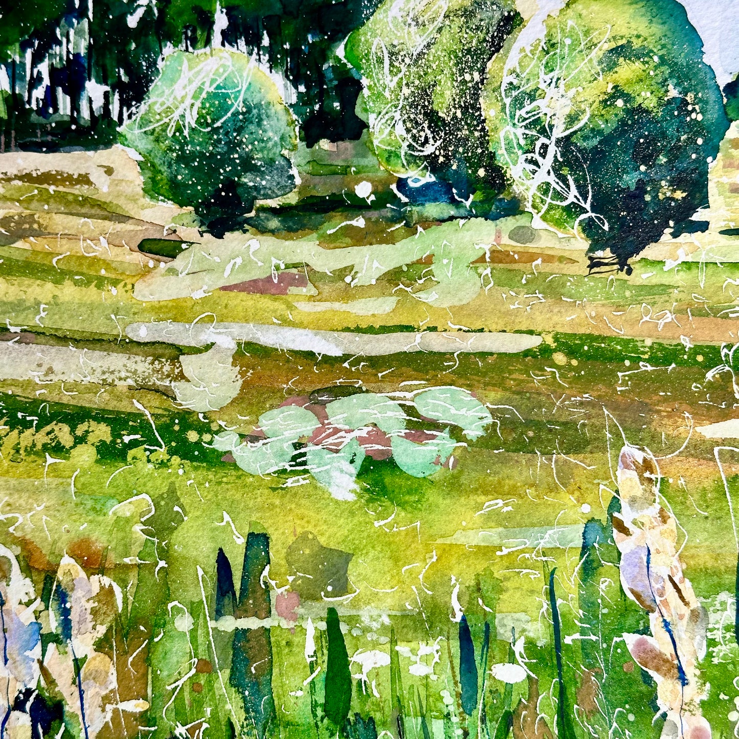 The Green Fuse (Original, Signed and Framed)